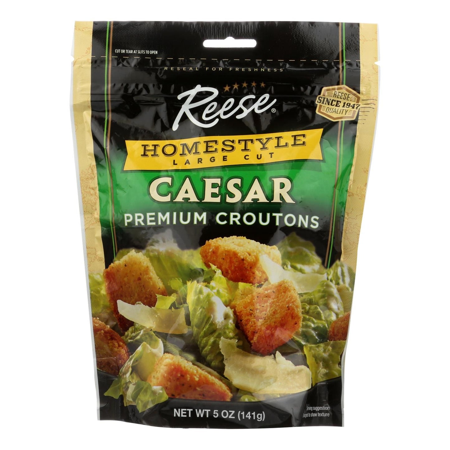 Reese Homestyle Caesar Croutons - Case Of 12 - 5 Oz. image 1