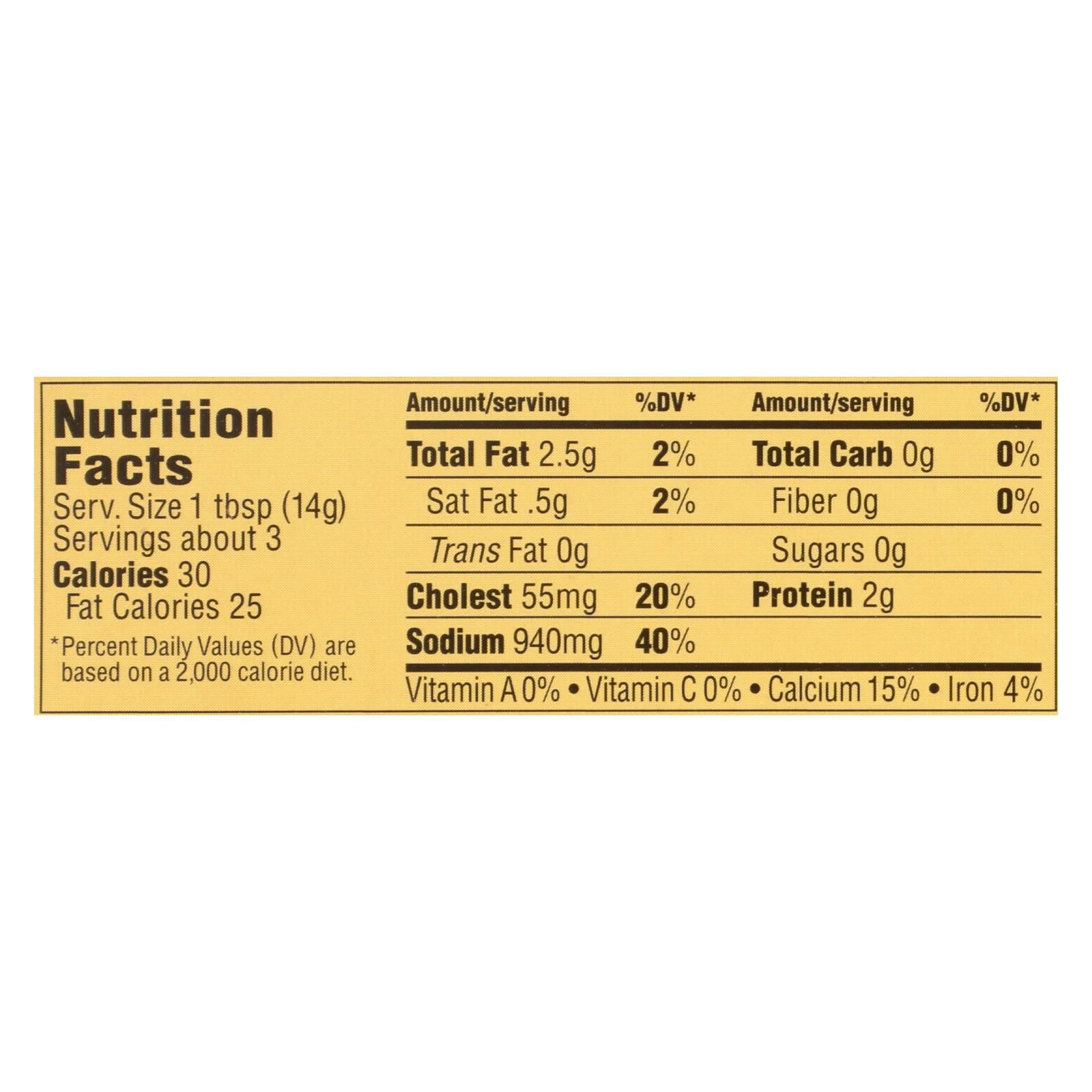 Reese Paste - Anchovy - Case Of 10 - 1.6 Oz image 2