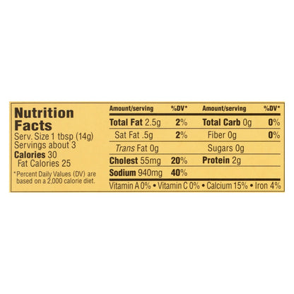 Reese Paste - Anchovy - Case Of 10 - 1.6 Oz image 2