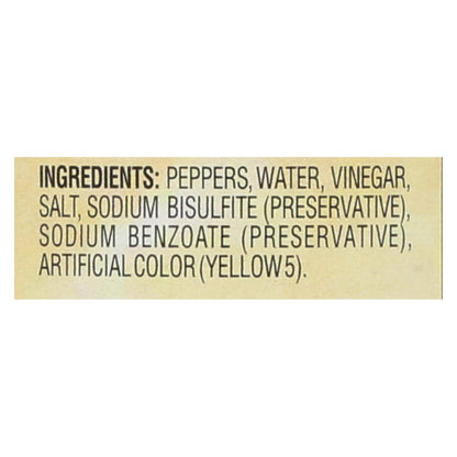 Reese Pepperoncini - Jar - Case Of 12 - 11.5 Oz image 3