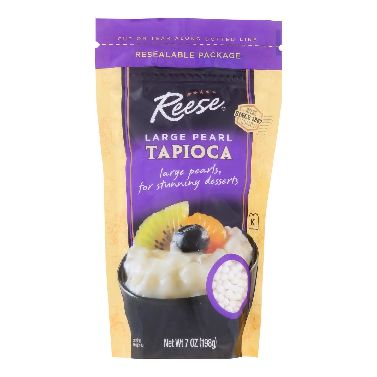 Reese Tapioca - Large Pearl - Case Of 6 - 7 Oz image 1