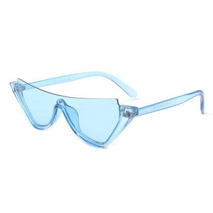 Retro Half Frame Fashion Cat Eye Sunglasses image 10
