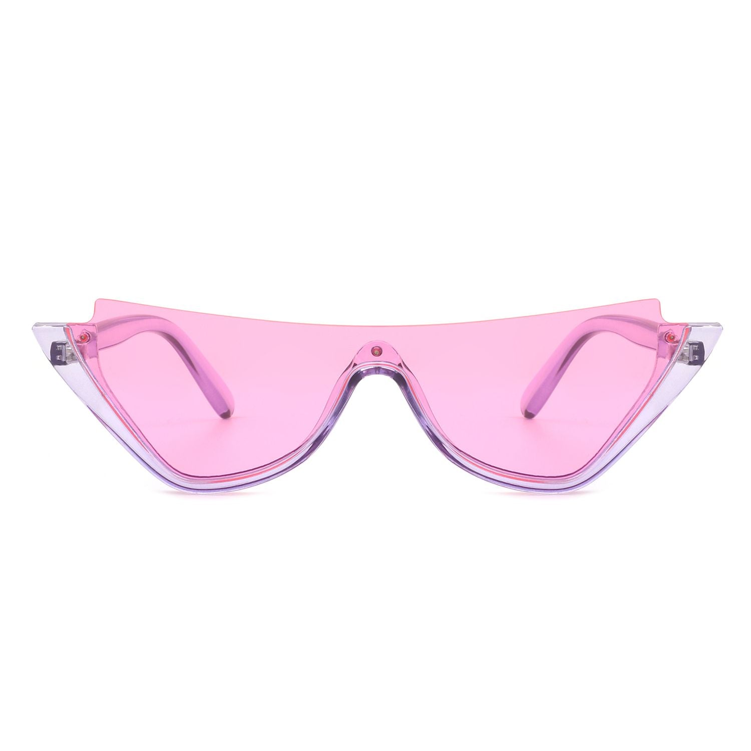 Retro Half Frame Fashion Cat Eye Sunglasses image 7