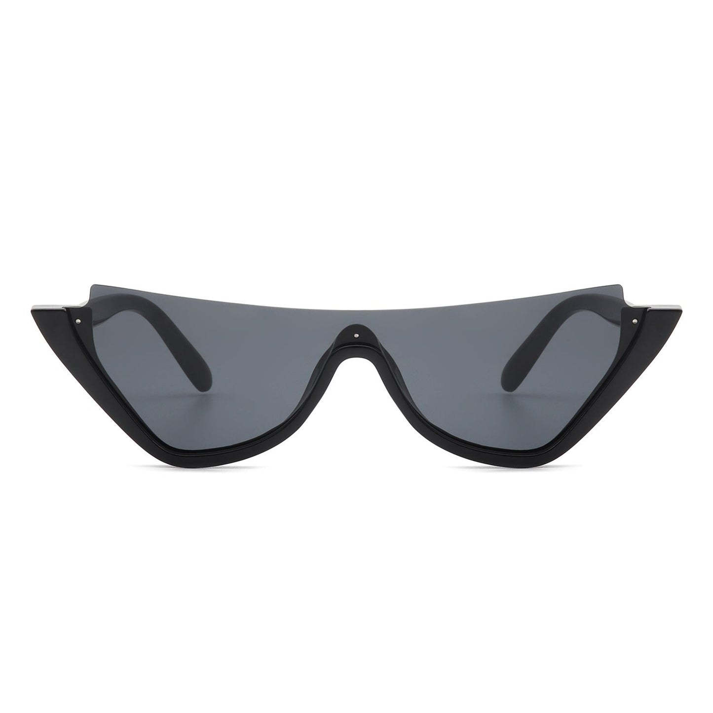 Retro Half Frame Fashion Cat Eye Sunglasses image 1