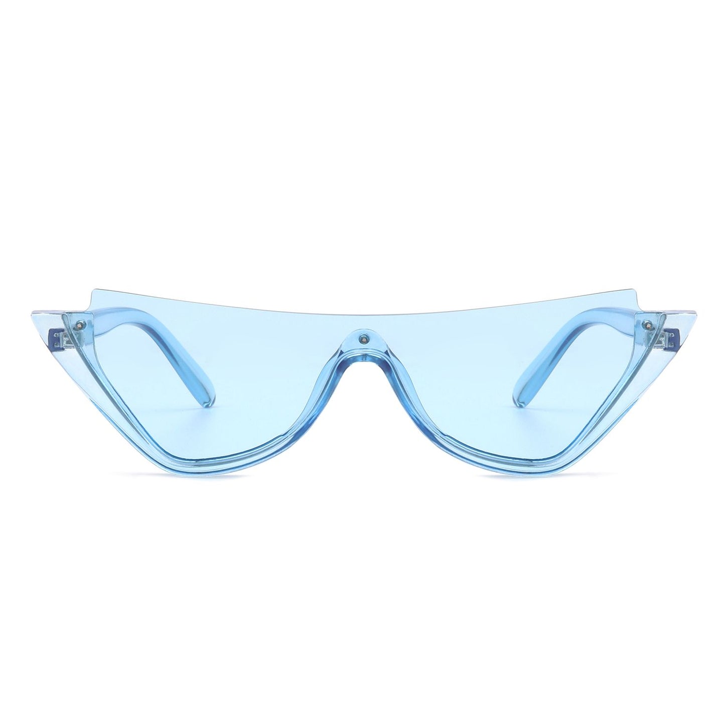 Retro Half Frame Fashion Cat Eye Sunglasses image 9