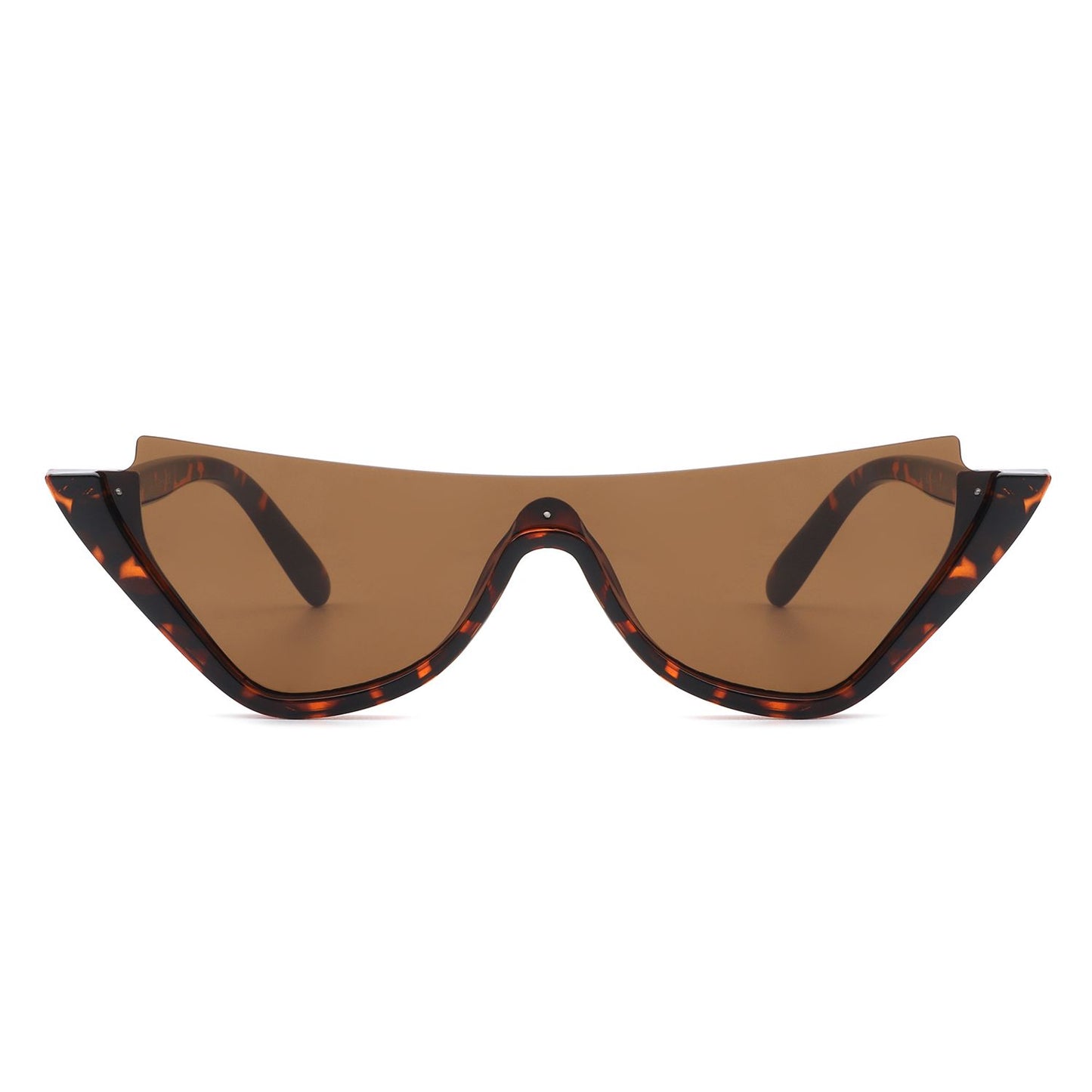 Retro Half Frame Fashion Cat Eye Sunglasses image 3