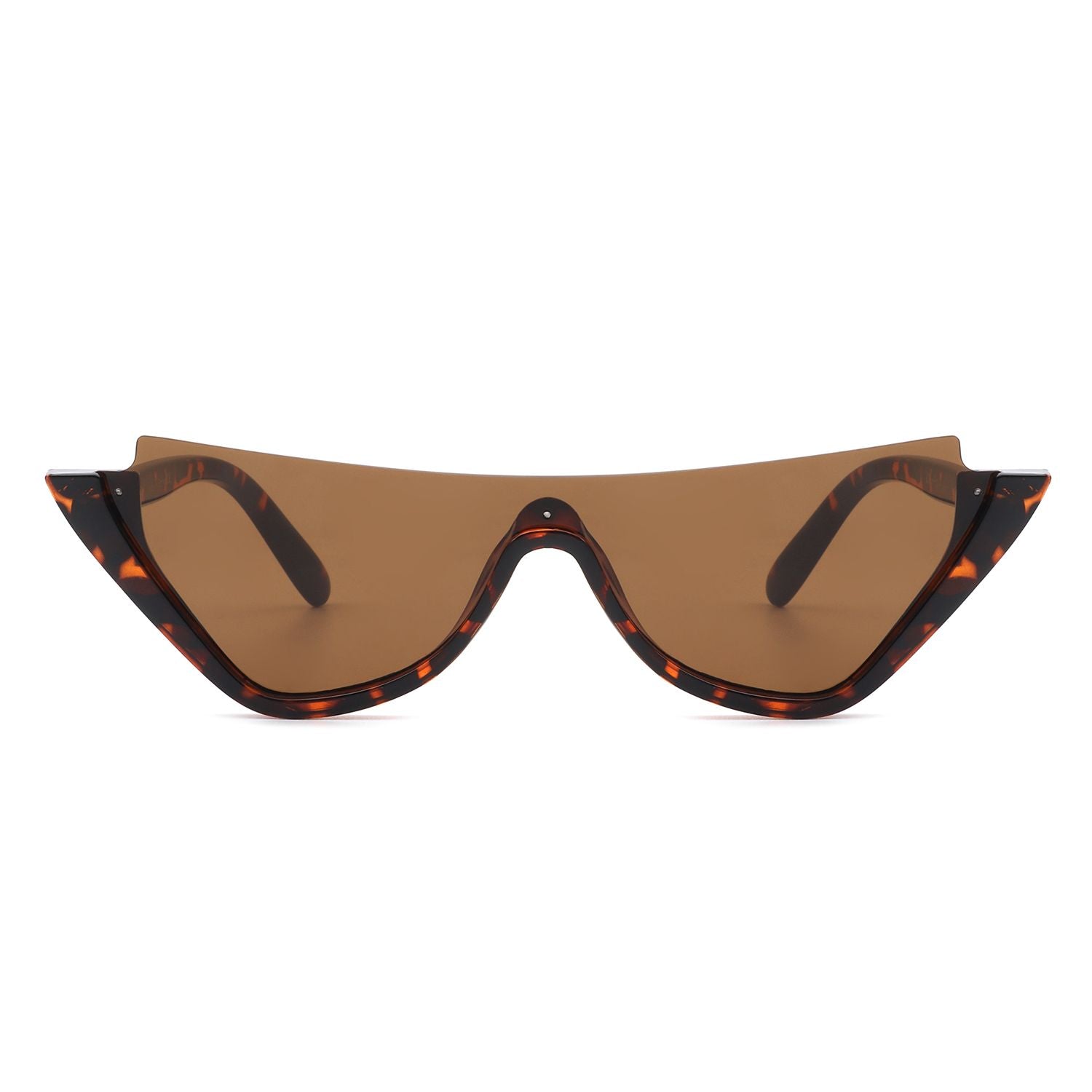 Retro Half Frame Fashion Cat Eye Sunglasses image 3