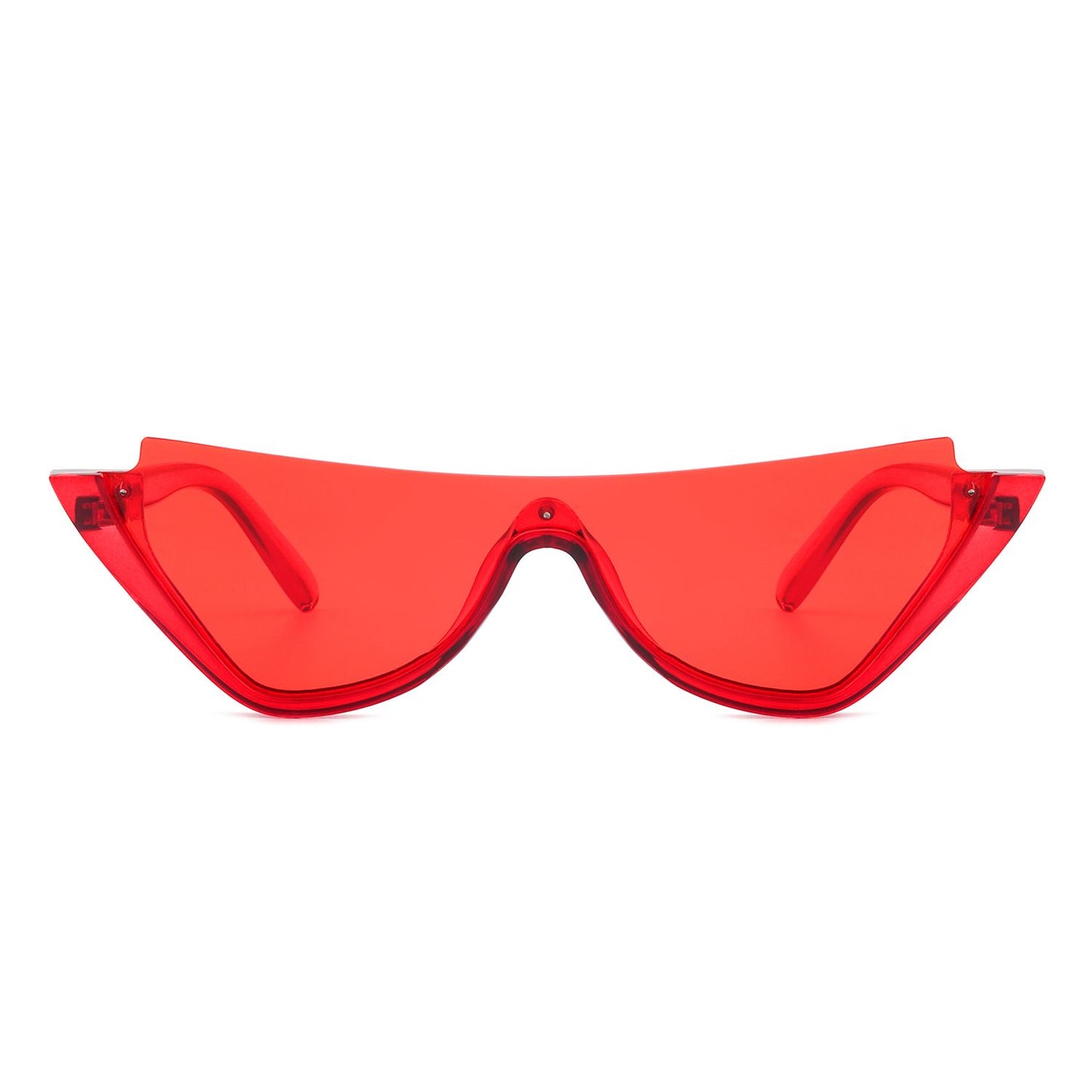 Retro Half Frame Fashion Cat Eye Sunglasses image 5