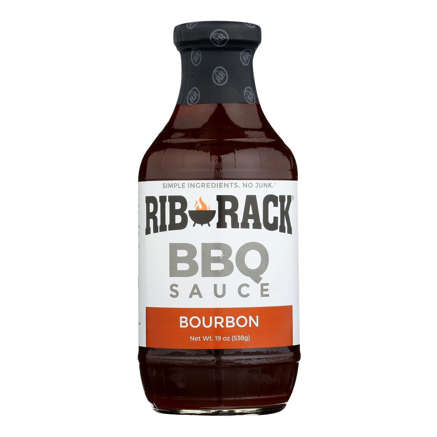 Rib Rack Bbq Sauce - Southern Bourbon - Case Of 6 - 19 Oz image 1
