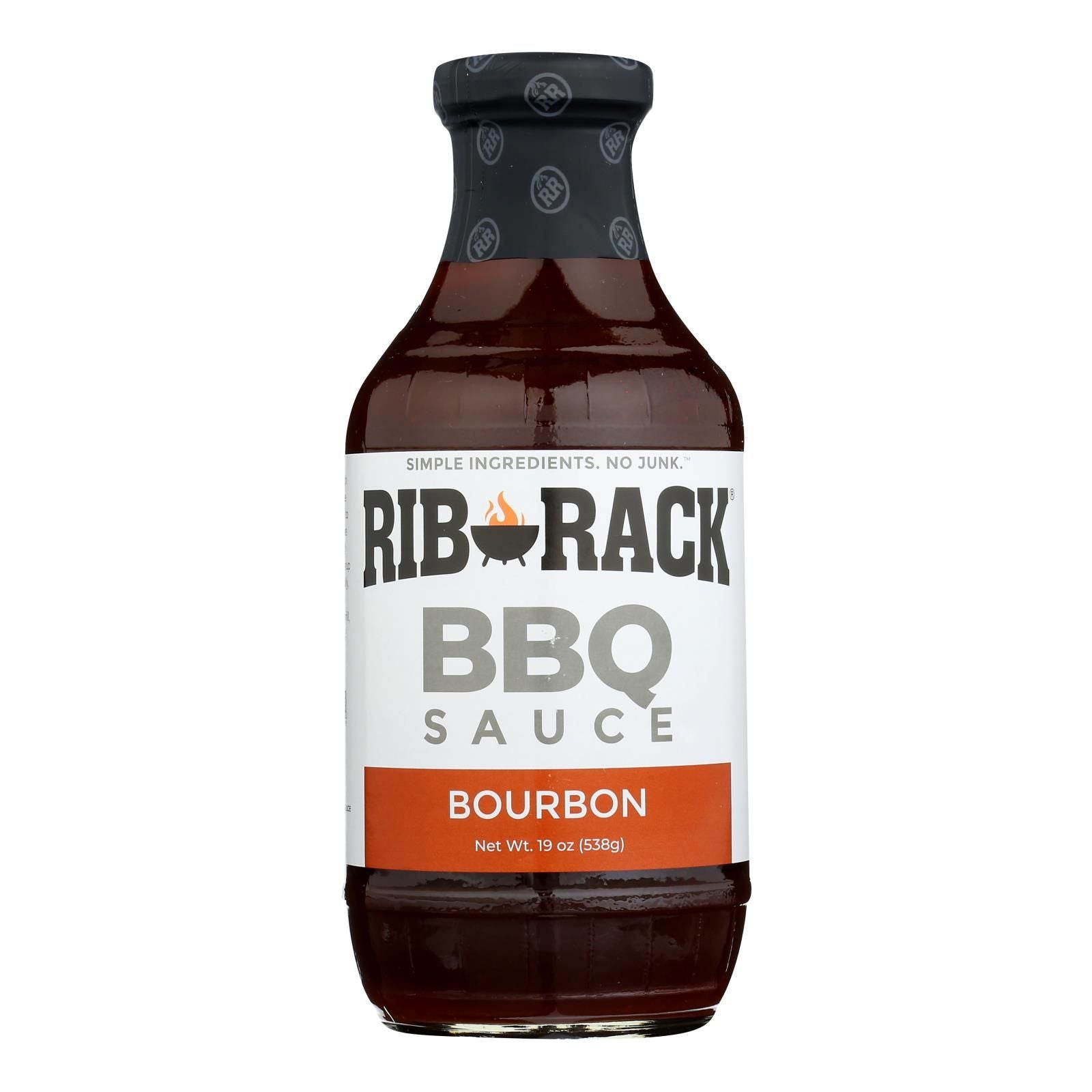 Rib Rack Bbq Sauce - Southern Bourbon - Case Of 6 - 19 Oz image 1
