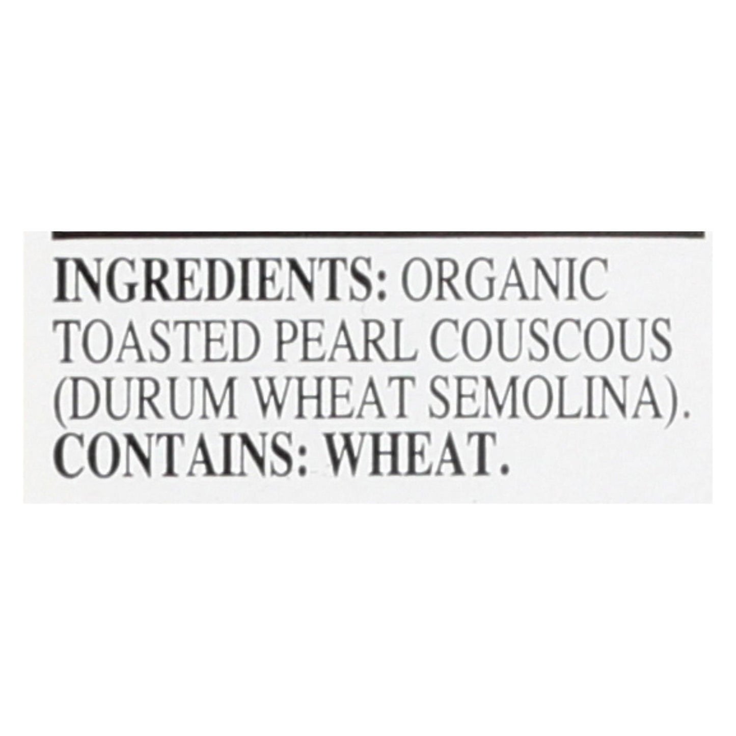 Riceselect Couscous, Pearl, Plain Organic - Case Of 4 - 24.5 Oz image 2