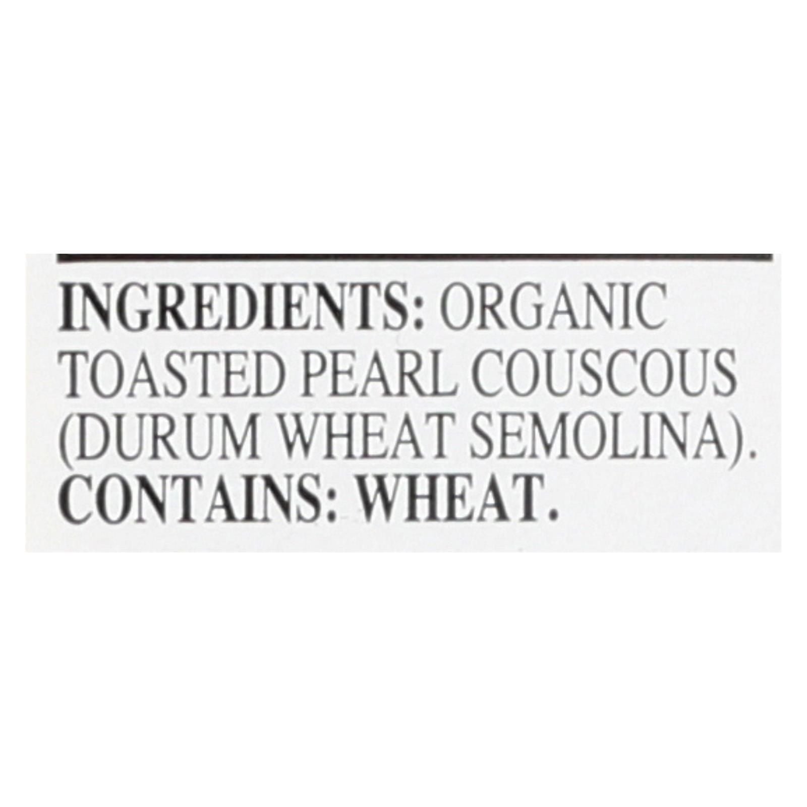 Riceselect Couscous, Pearl, Plain Organic - Case Of 4 - 24.5 Oz image 2