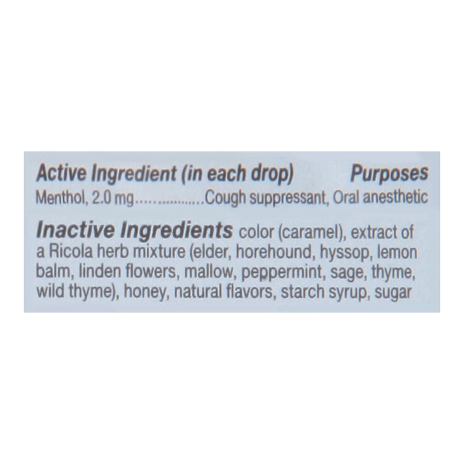 Ricola - Cough Drop Honey Herb - Case Of 6-45 Ct image 2