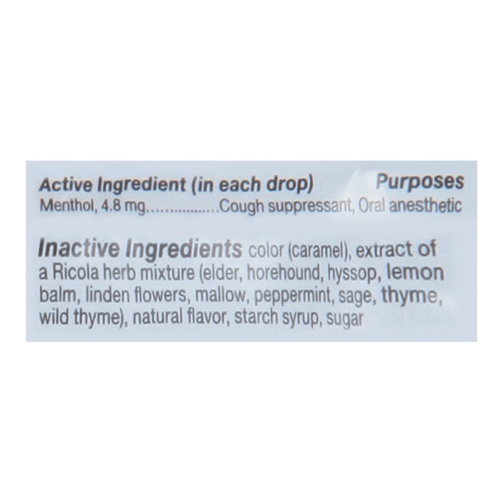 Ricola - Cough Drop Original Herb - Case Of 8-21 Ct image 2