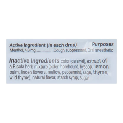 Ricola - Cough Drop Original Herb - Case Of 8-21 Ct image 2
