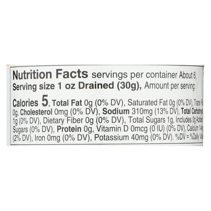 Rio Luna Organic Nacho Sliced Jalapenos - Case Of 12 - 12 Oz image 4