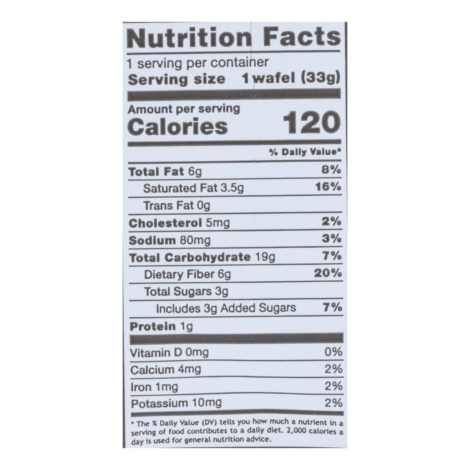 Rip Van Wafels - Wafel Honey Oats - Cs Of 12-1.16 Oz image 3