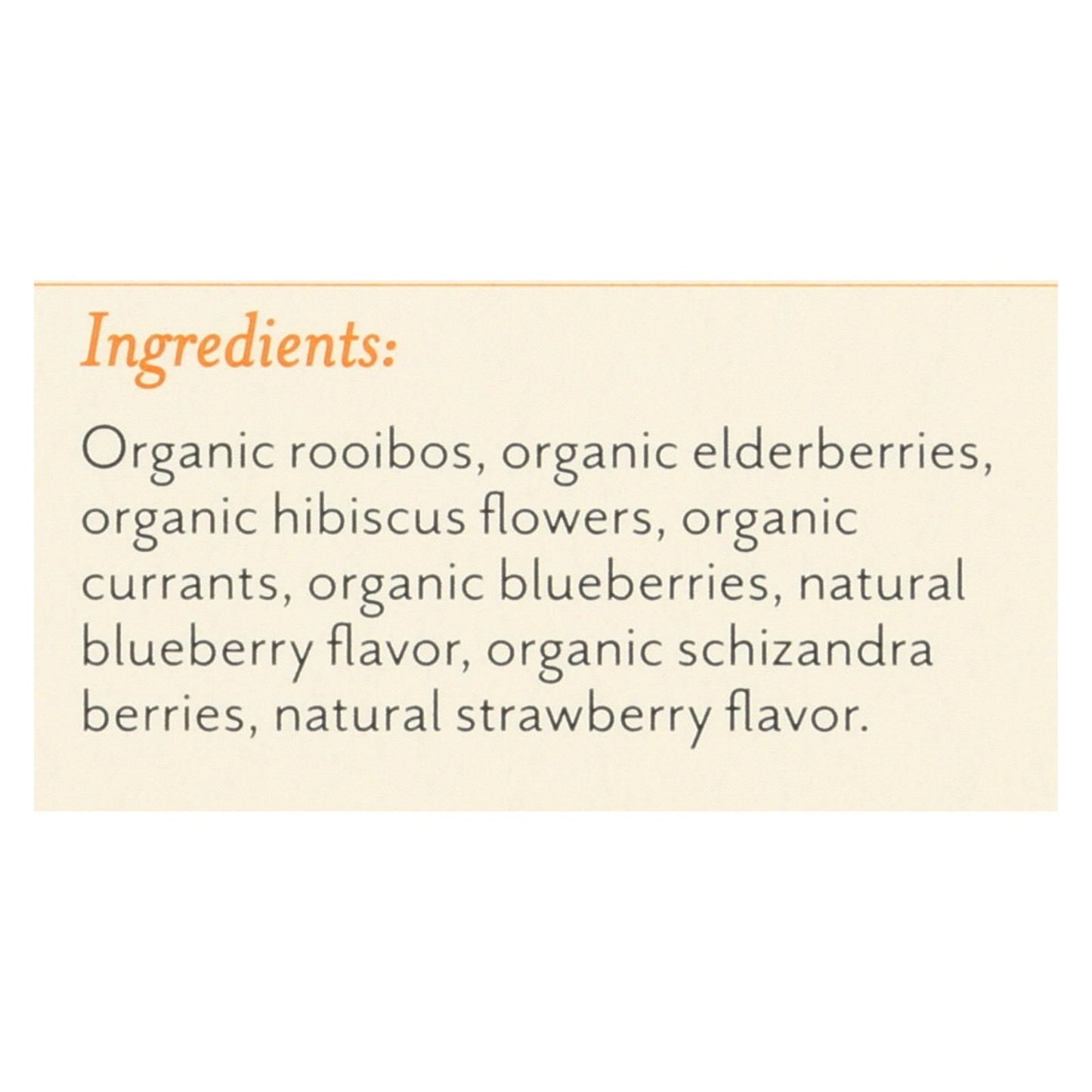 Rishi Organic Tea - Blueberry Hibiscus - Case Of 6 - 15 Bags image 2