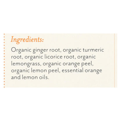 Rishi Tea Bag - Turmeric Ginger - Case Of 6 - 15 Bags image 2