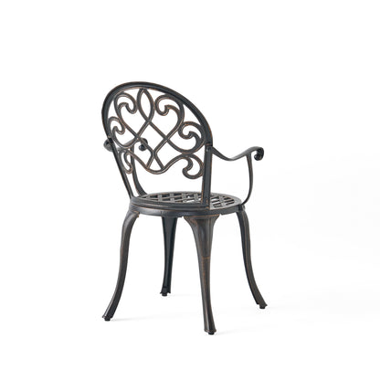 CAMDEN 3PC CAST BISTRO SET W ICE BUCKET image 11