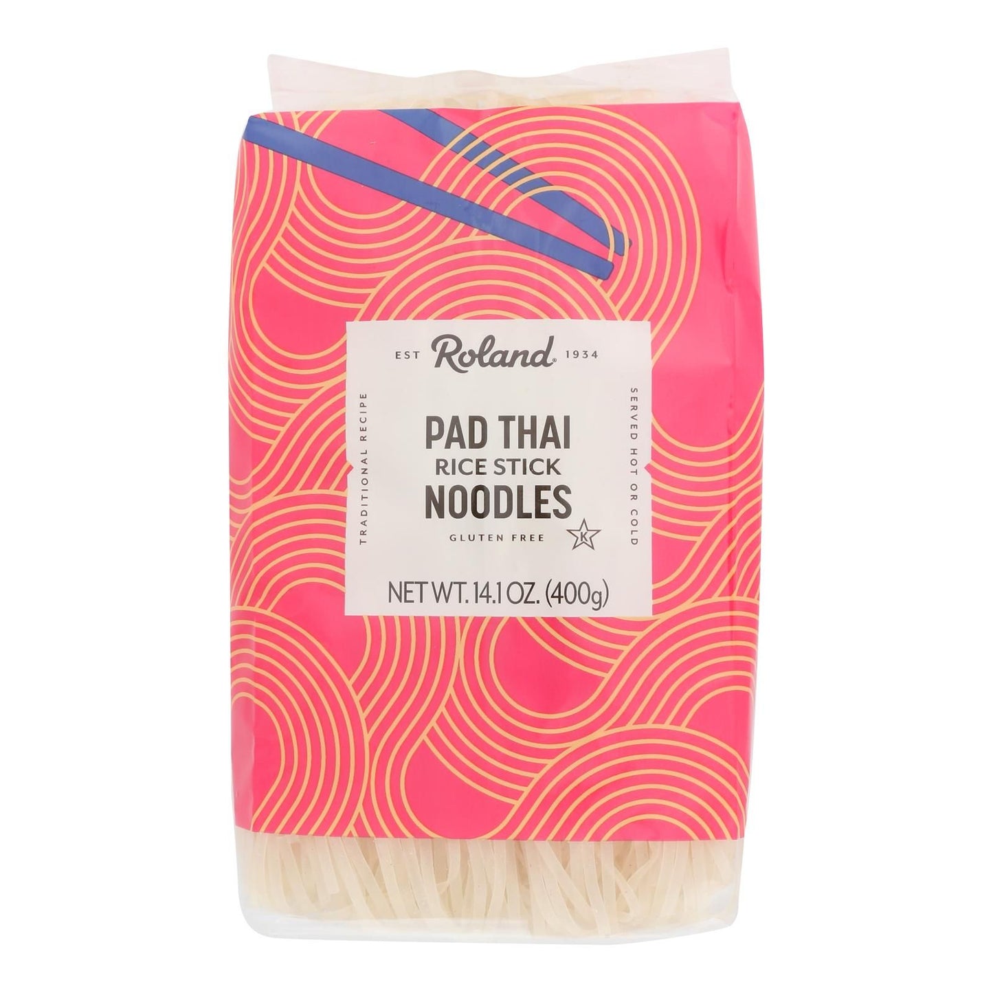 Roland Products - Noodles Rice Pad Thai - Case Of 10-14.1 Oz image 1