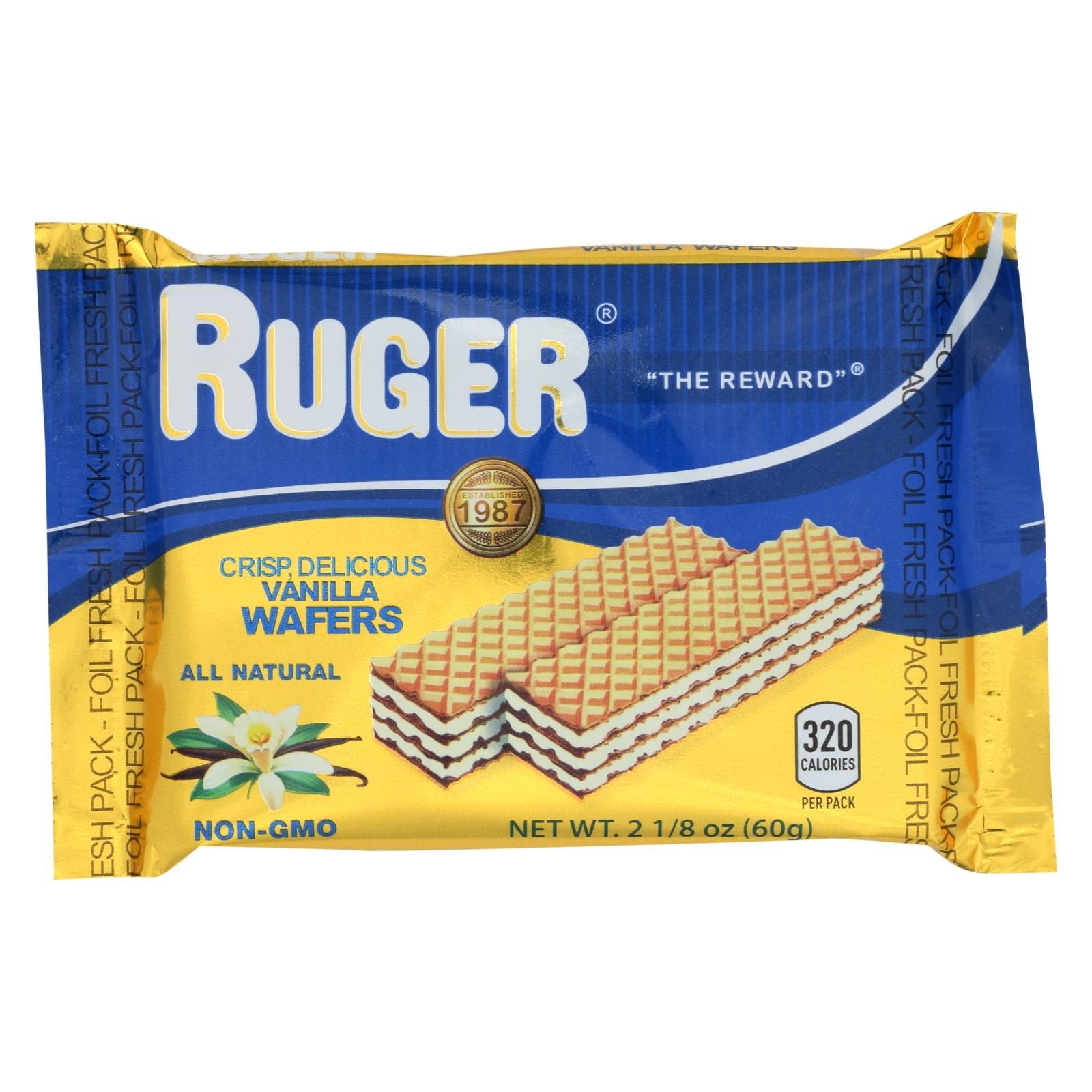 Ruger Vanilla Wafers - Case Of 12 - 2.125 Oz image 1