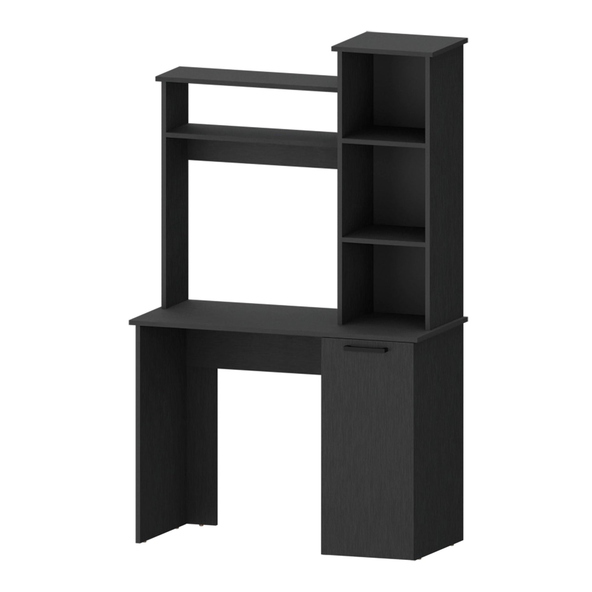 Rumford Computer Desk with Hutch and 3-Tier Storage Shelves image 7