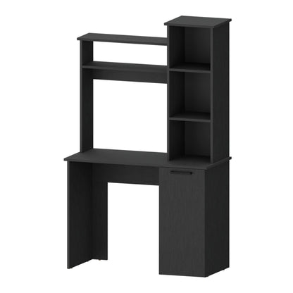Rumford Computer Desk with Hutch and 3-Tier Storage Shelves image 7