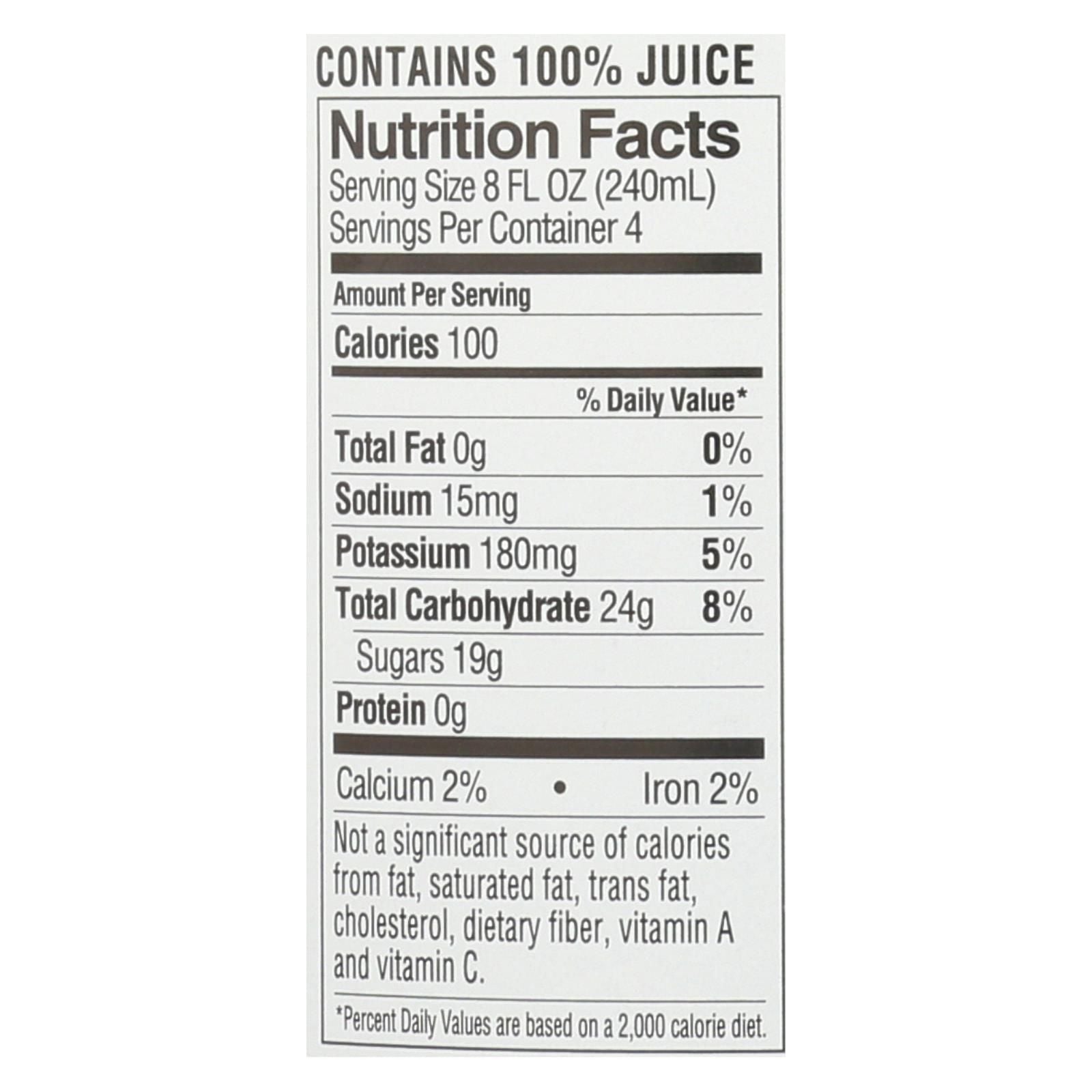 R.w. Knudsen - Juice - Just Blueberry - Case Of 6 - 32 Fl Oz image 2