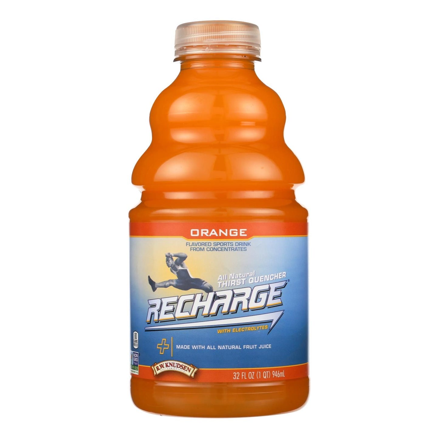 Rw Knudsen Recharge Orange Juice - Case Of 6 - 32 Oz image 1