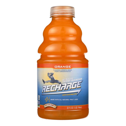 Rw Knudsen Recharge Orange Juice - Case Of 6 - 32 Oz image 1