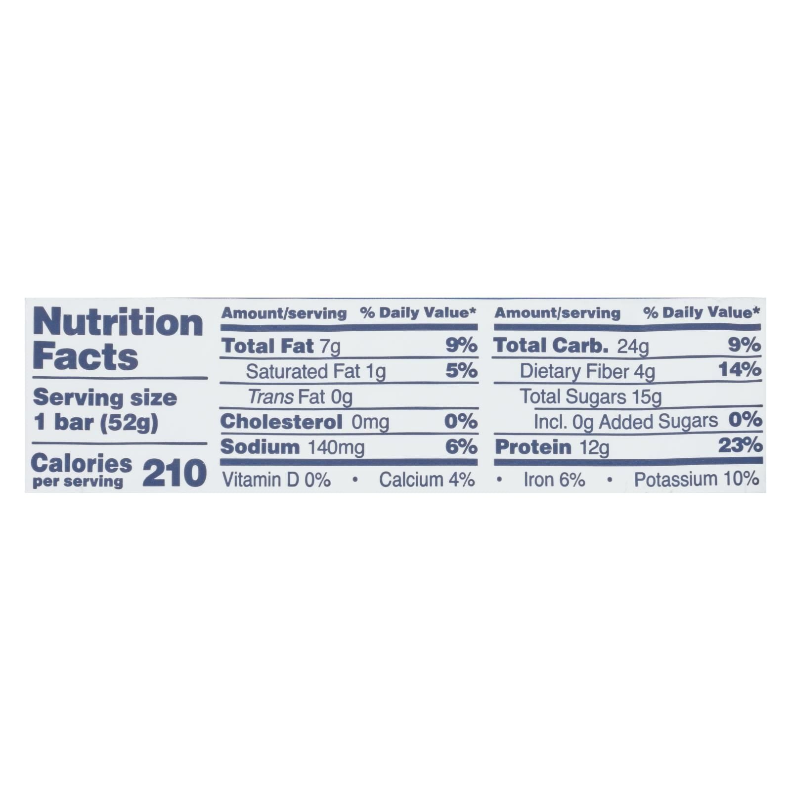 Rxbar - Protein Bar - Blueberry - Case Of 12 - 1.83 Oz. image 4