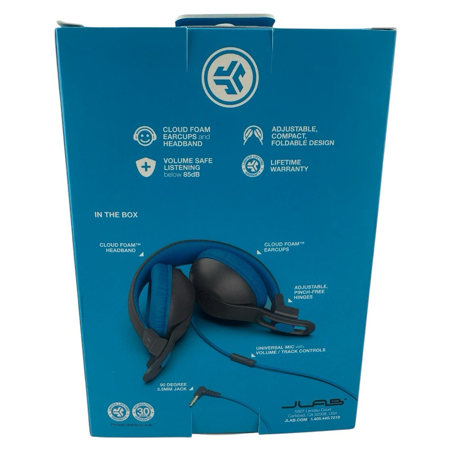 JLAB J buddies Kids Headphones, Blue (see description)