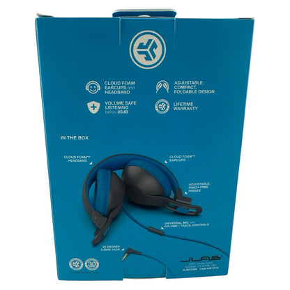 JLAB J buddies Kids Headphones, Blue (see description)