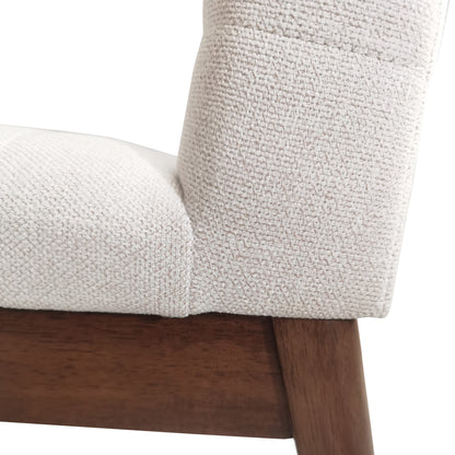 Upholstered Dining Chairs With Rubber Legs (Set of 2),Light Beige image 11