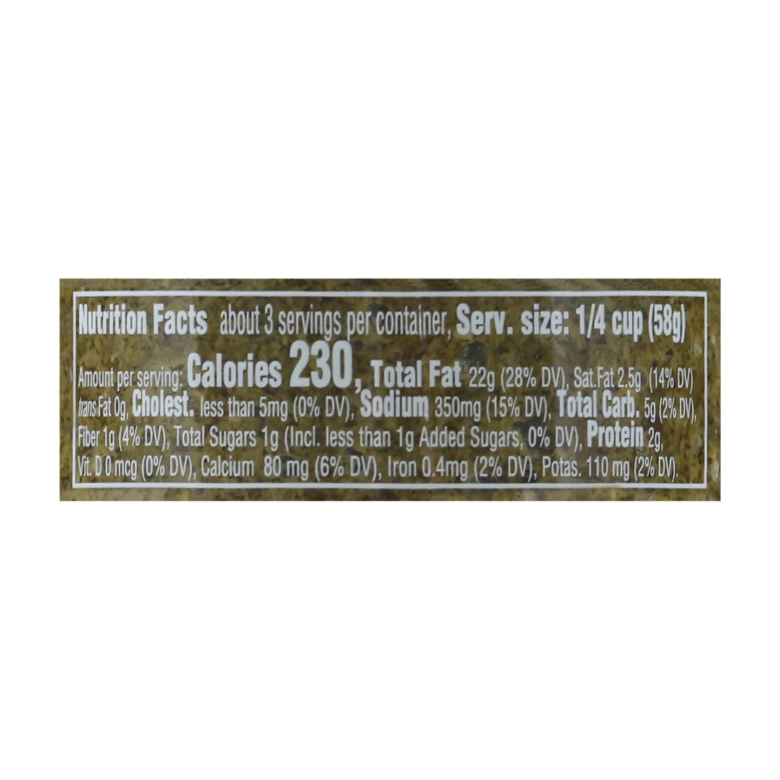 Sacla - Pesto Wild Garlic - Case Of 6 - 6.7 Oz image 3