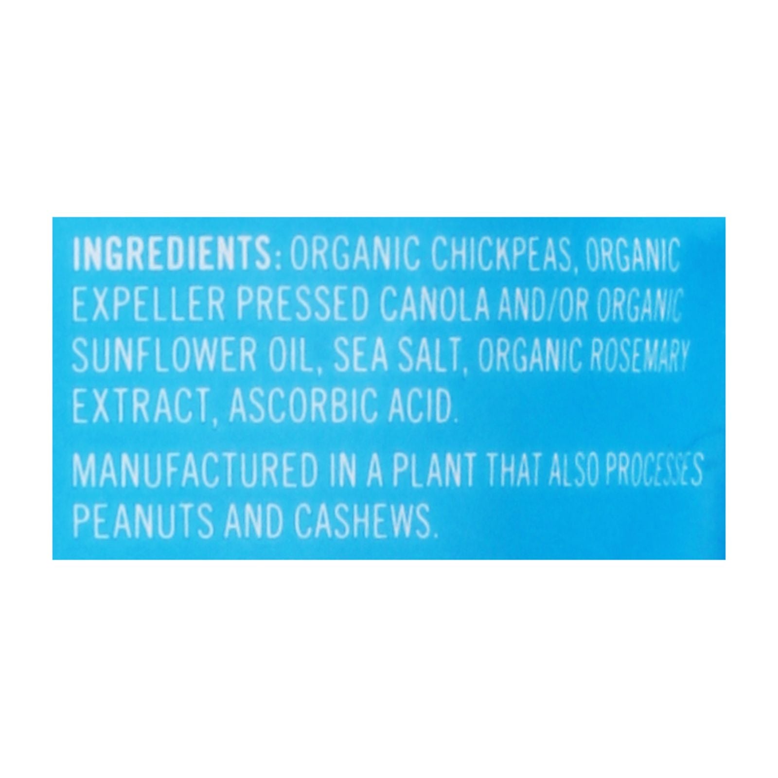 Saffron Road - Chckp Crnchy Sea Salt - Case Of 6-5.4 Oz image 3