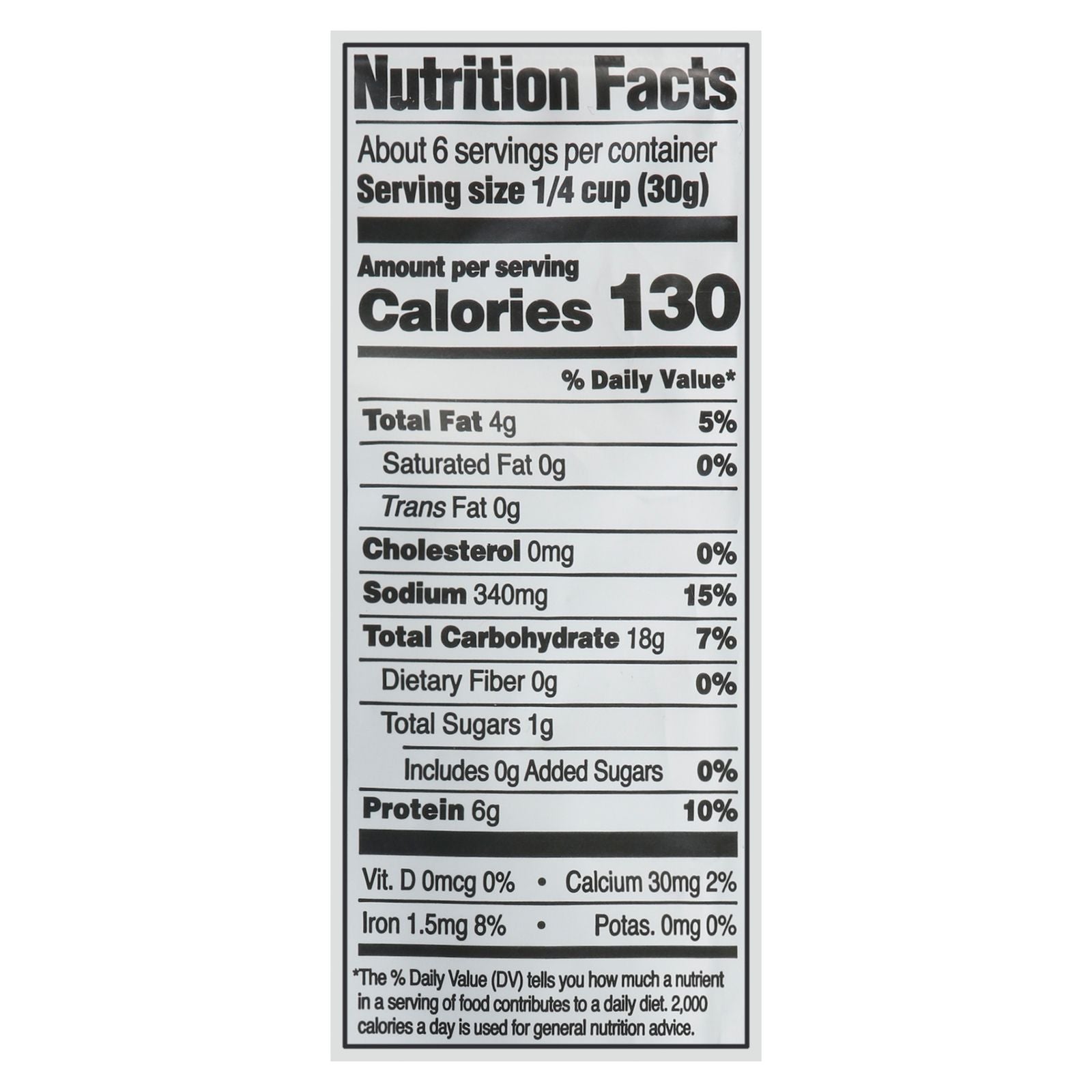 Saffron Road - Chickp Crnchy Sslt&p - Case Of 6-5.4 Oz image 2