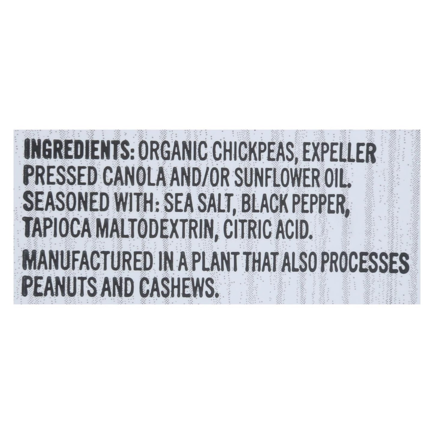 Saffron Road - Chickp Crnchy Sslt&p - Case Of 6-5.4 Oz image 3