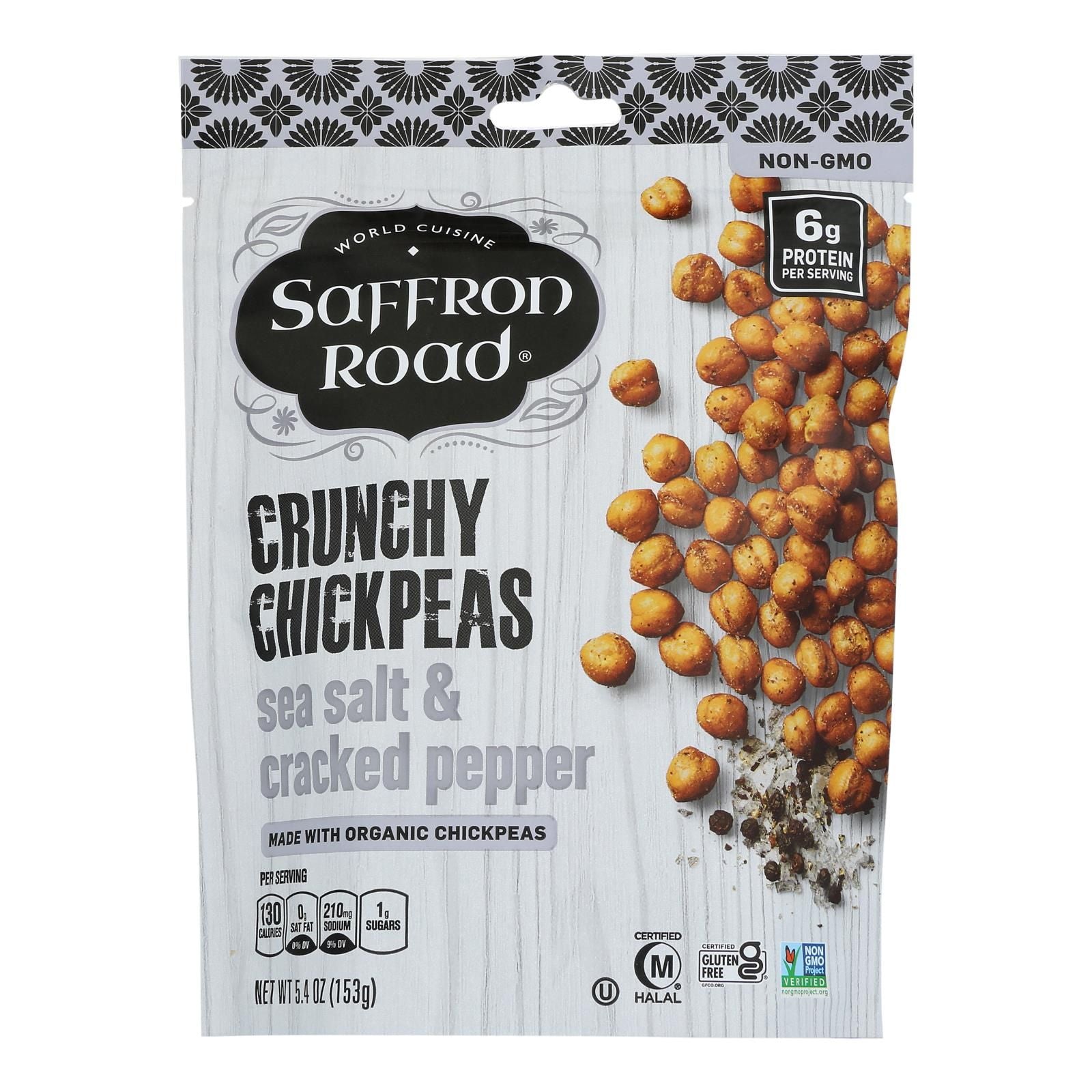Saffron Road - Chickp Crnchy Sslt&p - Case Of 6-5.4 Oz image 1