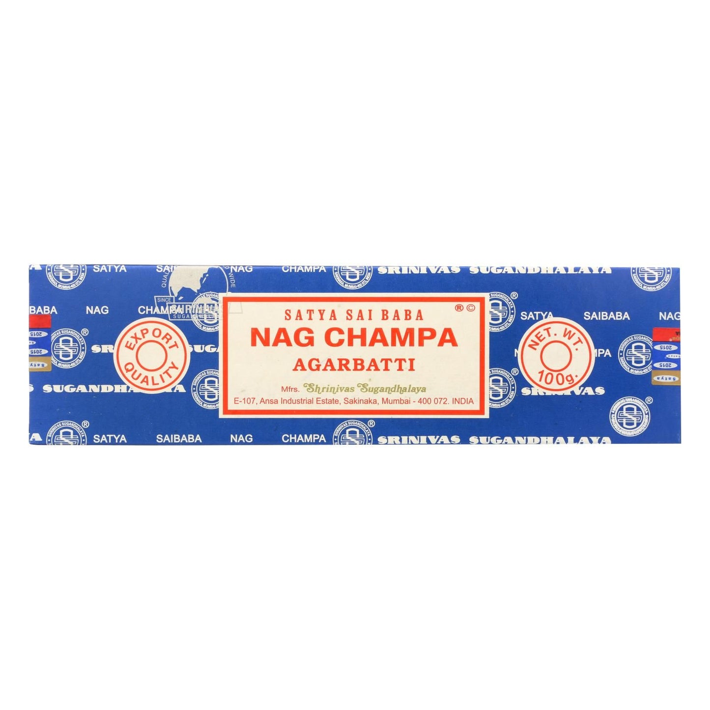 Sai Baba Nag Champa Agarbatti Incense - 100 G image 1
