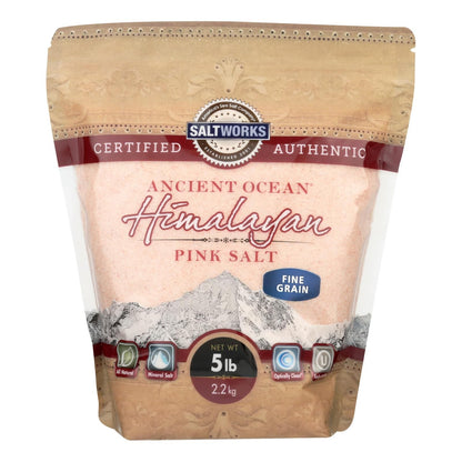Saltworks - Salt Pink Himalayan Fine - 1 Each - 5 Lb image 1
