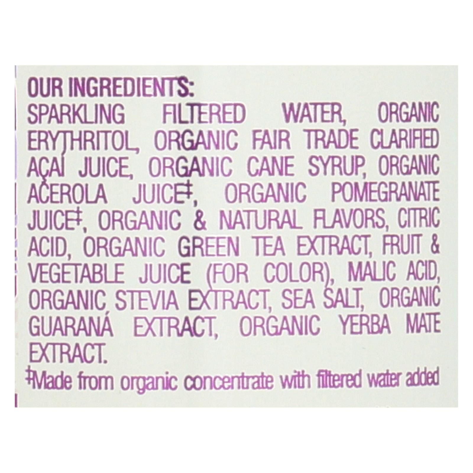 Sambazon Organic Amazon Energy Drink - Low Calorie - Case Of 12 - 12 Fl Oz image 2