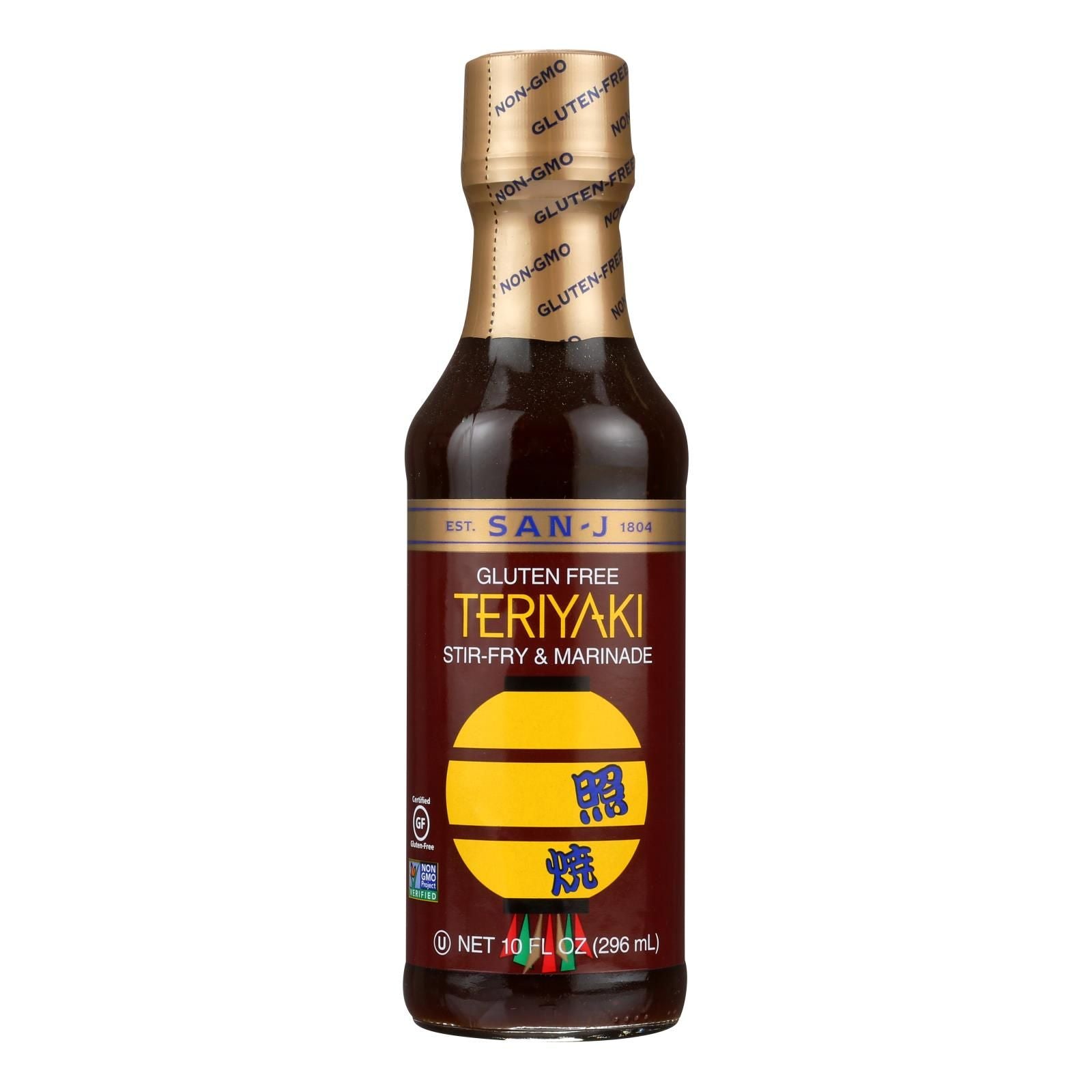 San - J Asian Cooking Sauce - Teriyaki - Case Of 6 - 10 Fl Oz. image 2