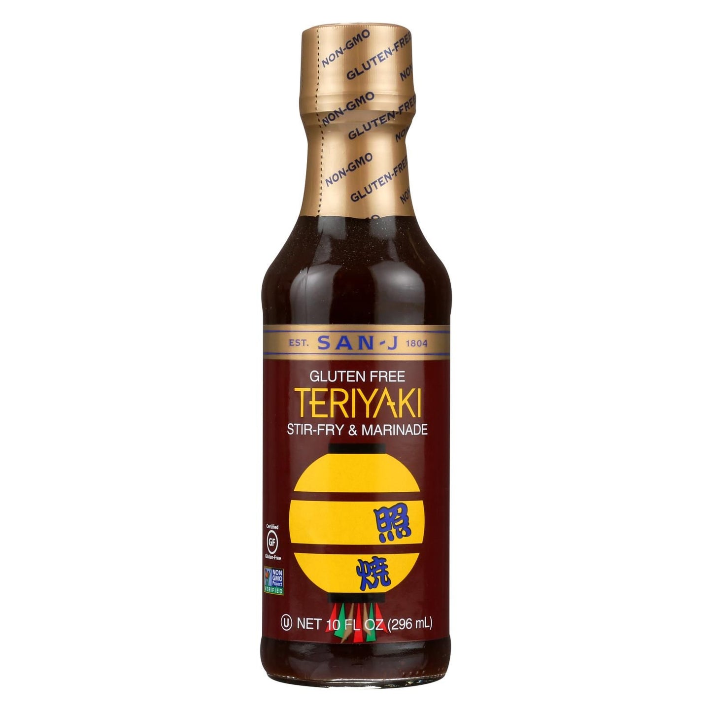 San - J Asian Cooking Sauce - Teriyaki - Case Of 6 - 10 Fl Oz. image 1