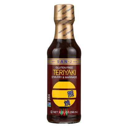 San - J Asian Cooking Sauce - Teriyaki - Case Of 6 - 10 Fl Oz. image 1