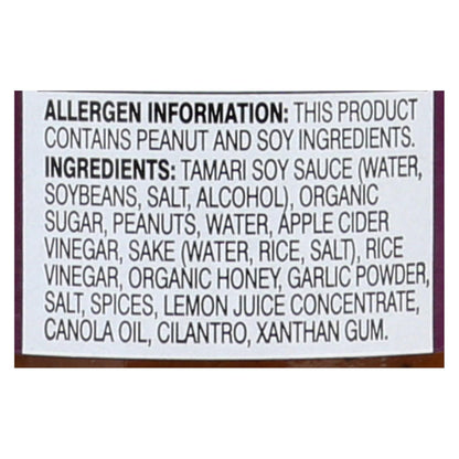 San - J Cooking Sauce - Thai Peanut - Case Of 6 - 10 Fl Oz. image 2