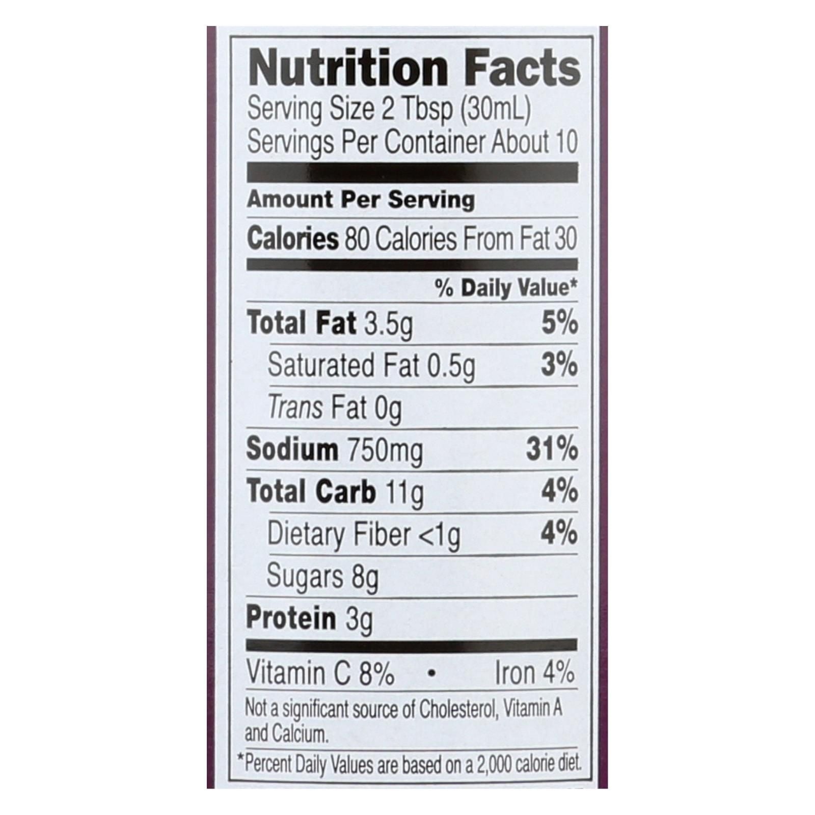 San - J Cooking Sauce - Thai Peanut - Case Of 6 - 10 Fl Oz. image 3
