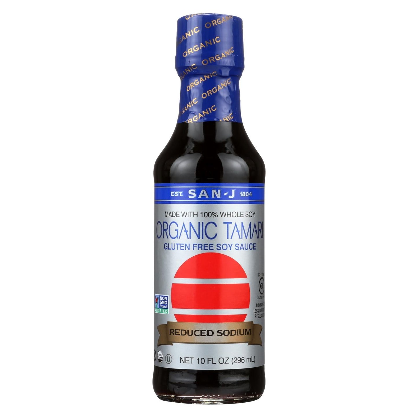 San - J Tamari Soy Sauce - Organic - Case Of 6 - 10 Fl Oz. image 1