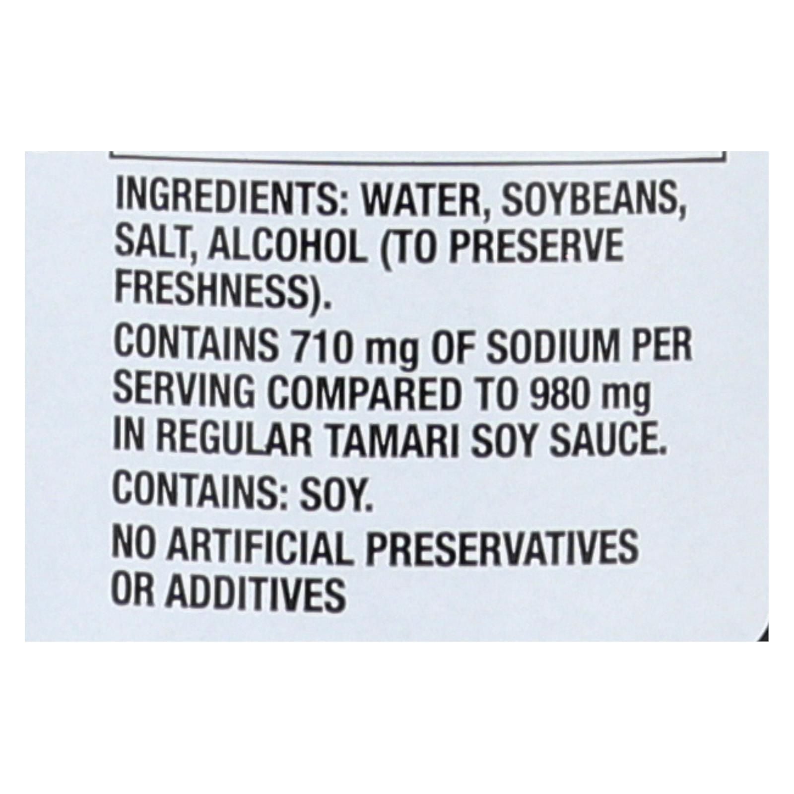 San - J Tamari Soy Sauce - Reduced Sodium - Case Of 6 - 10 Fl Oz. image 2